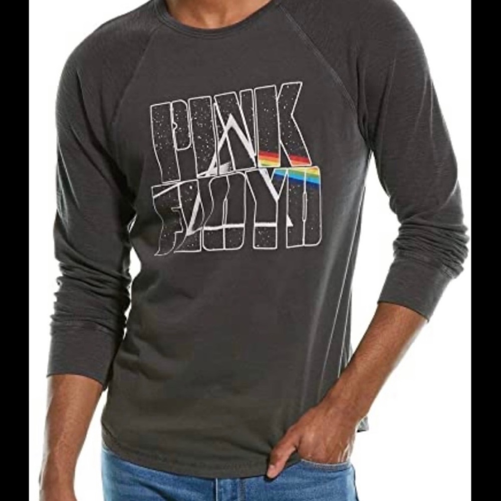 Lucky Brand Pink Floyd The Other Side of The Moon  Boho Tee Shirt